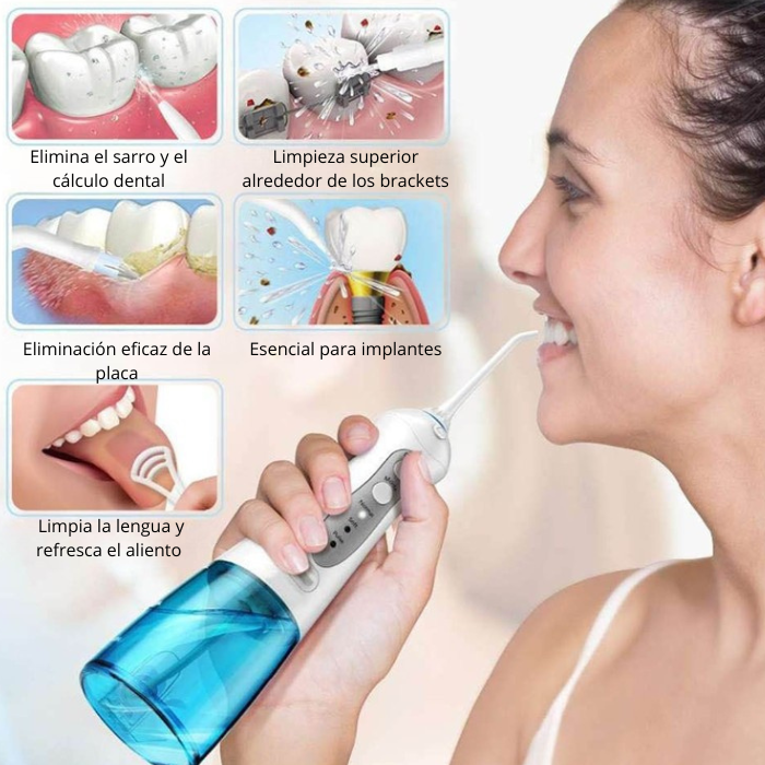 SmileFresh Pro - Hilo dental profesional en casa
