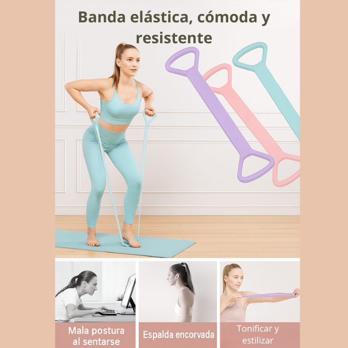 FlexZen - Banda de resistencia para yoga y estiramientos