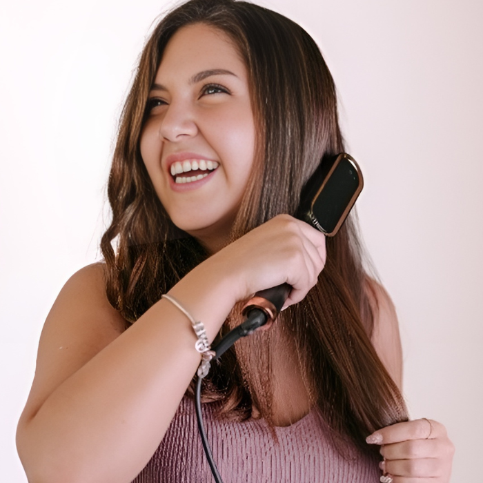LissBrush – Cepillo alisador 2 en 1