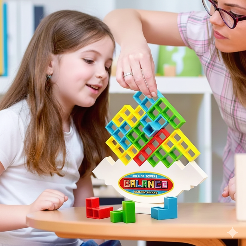 EquiliTower - Juego de mesa para todas las edades